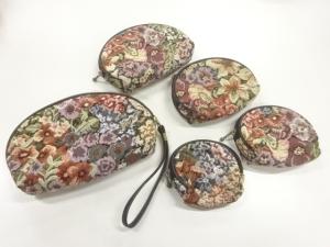 ゴブラン織ポーチ5個セット